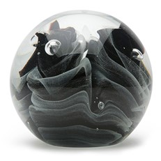 Large Paperweight - Obsidian Glow