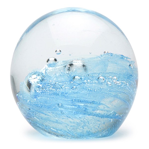 Small Paperweight - Blue Whirlpool