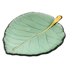Small Leaf Plate - Olive