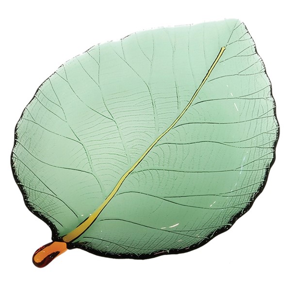 Large Leaf Plate - Olive