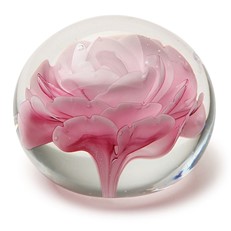 Small Paperweight - Pink Rose