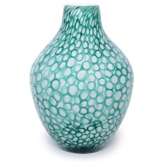 Mod Rings Acorn Vase - Blue Teal