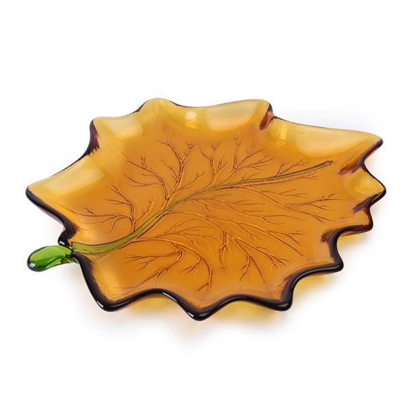 Large Maple Leaf - Amber