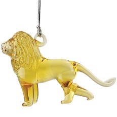 Glassdelights Ornament Lion