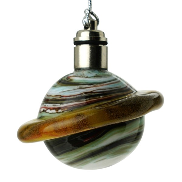 Glassdelights Ornament - Saturn Glow LED