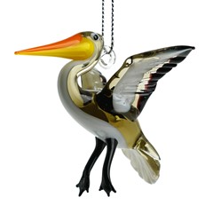 Glassdelights Ornament - Pelican