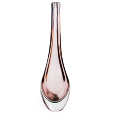 Halo Skinny Vase - Plum/Grey