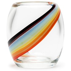 Glisten + Glass Rainbow Stripe