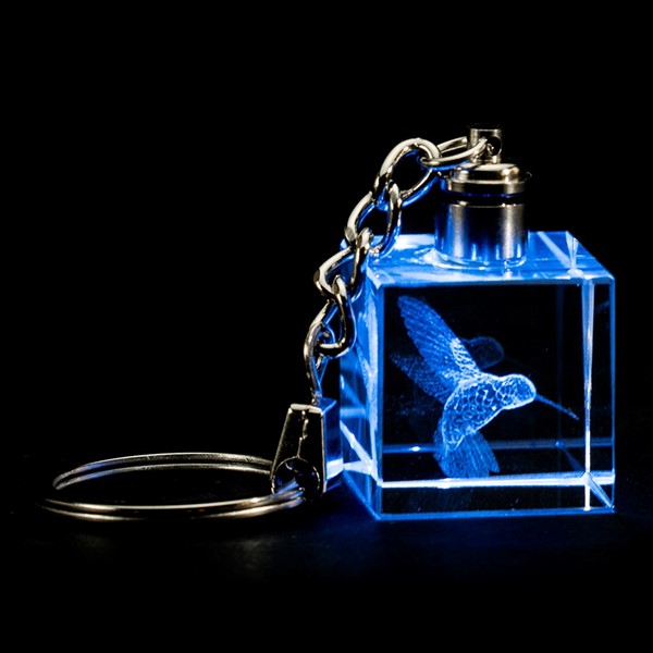 Crystal Keychain - Hummingbird